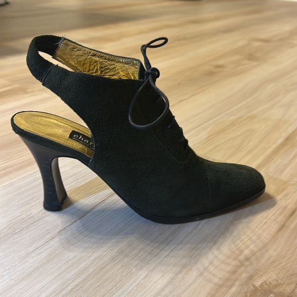 Vintage Charles David lace-up heels - Picture 3 of 3